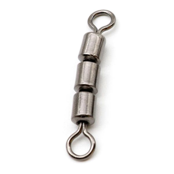 

fishing hooks 10pcs rolling safe spinning triple flexible quick connect stainless steel portable lightweight swivels high tensile