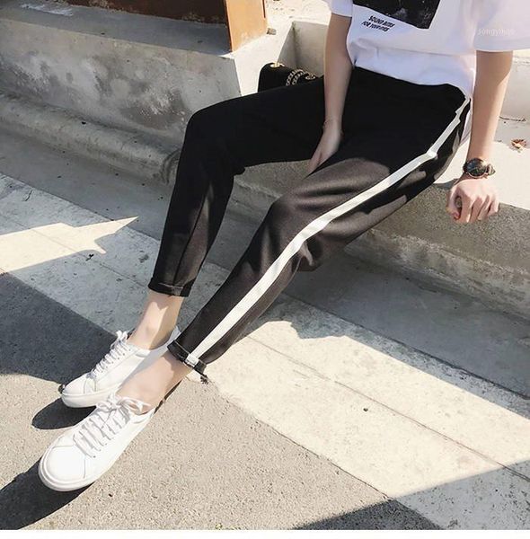 

summer fashion women two-piece sets trousers korean trend pants suit two piece casual outfits women's tracksuits, Gray