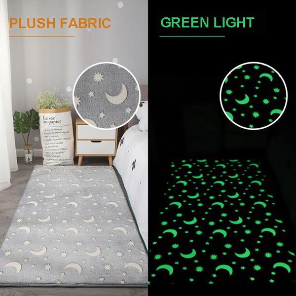

carpets thick carpet for living room luminous plush rug children bed fluffy floor bedside home decor rugs sofa velvet mat