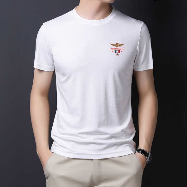 

2021 summer thorn loose youth ice men's t-shirt short sleeve clothing, White;black