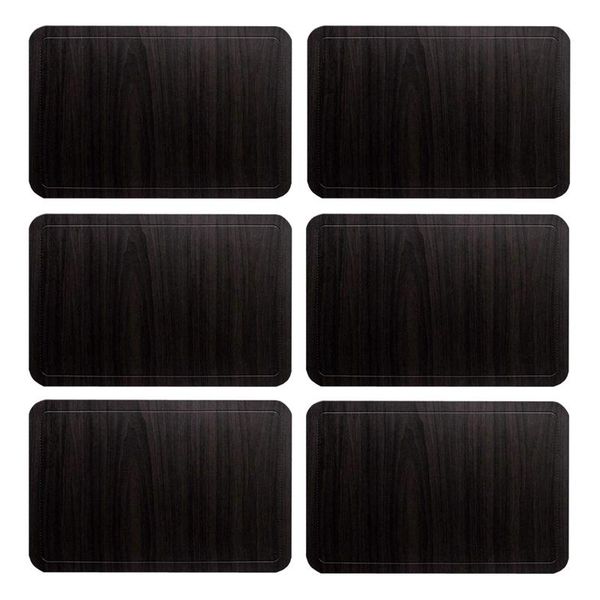 

table runner 10 pcs placemats for dining table,waterproof,heat-resistant non-slip stain-resistant washable place mats