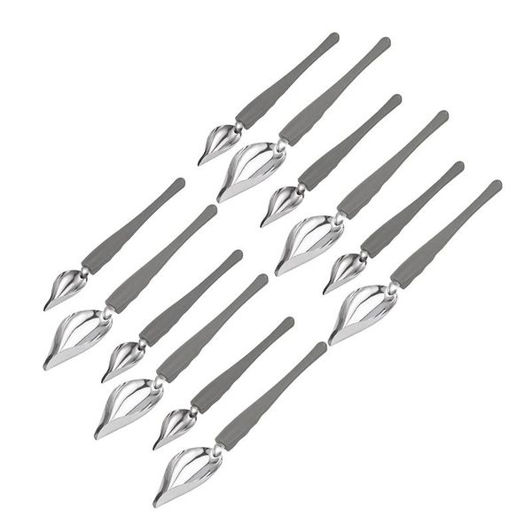 

spoons 12 pcs culinary precision drawing decorating spoon,diy chocolate spoon,pencil spoon, for decorative plates,cake,coffee