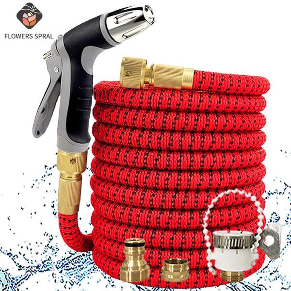 

watering equipments garden hose drip water gun lawn extensible greenhouse irrigation reel tools
