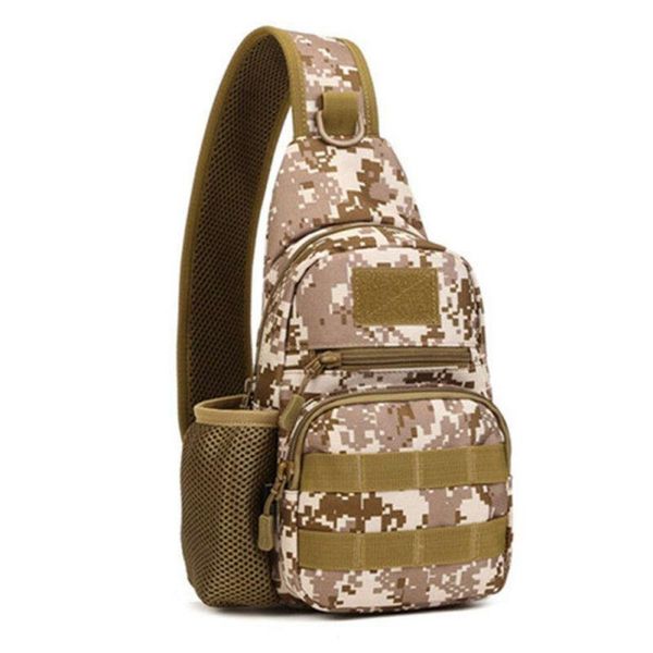 

sports chest bag one shoulder military camouflage backpack camping travel hiking trekking outdoor bags
