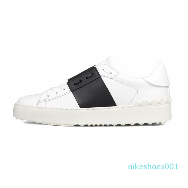 

white black red womens leather