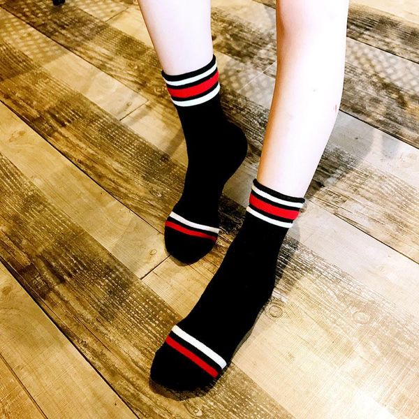 

sports socks knee-high thicker classic autumn/winter female absorb sweat anti-friction breathable, Black