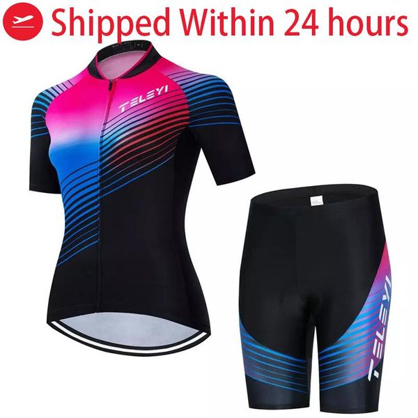 

racing sets 2021 jersey pro team bike cycling suit set iam ropa ciclismo mountain riding women's road uniforme, Black;blue
