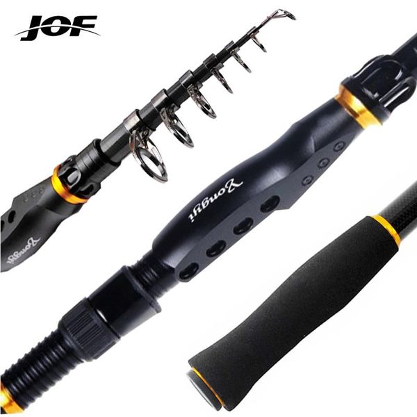

boat fishing rods jof 1.8m 2.1m 2.4m 3.0m bass hard bait casting mini portable spinning rod tackle tools