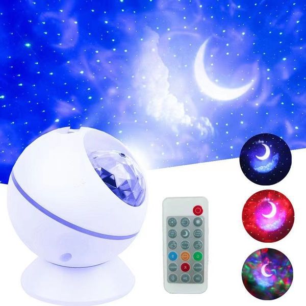 

mini led car sky voice control usb indoor star atmosphere moon projection night lamp