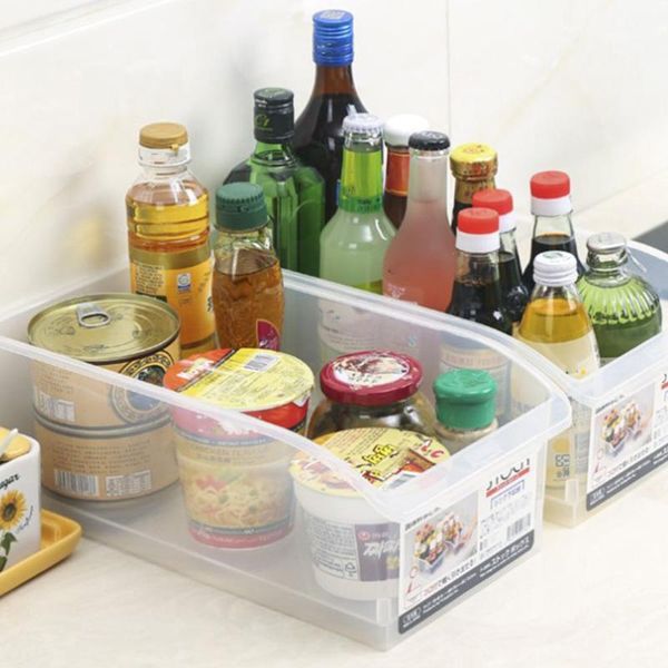 

refrigerator fruit storage box kitchen sorting plastic fridge organizer drawer type boxes & bins