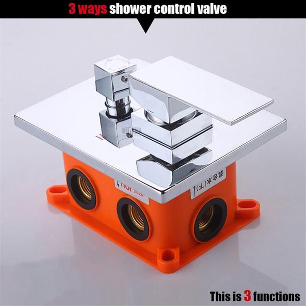 

and cold shower mixer value for large flow bathroom sets