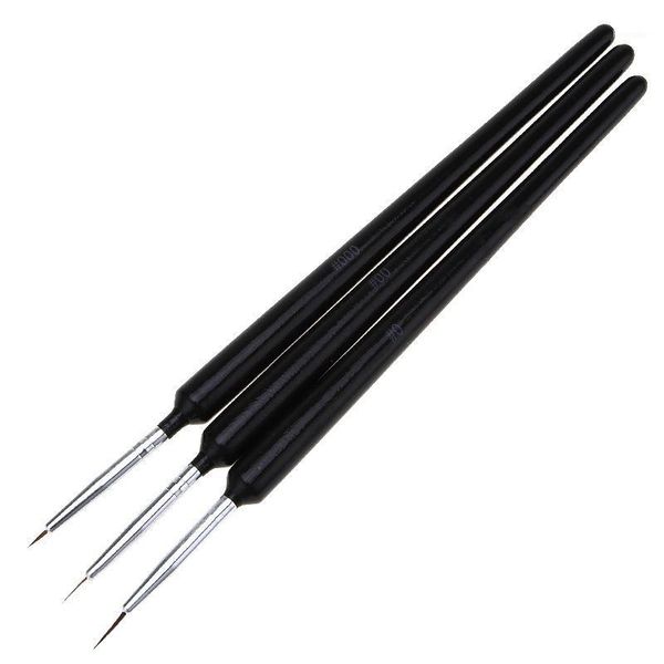 

pcs/set nail line brush black thin fine painting drawing gel manicure brush1, Yellow