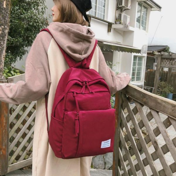 

fashion women backpack nylon large capacity softback mochila feminina travel backpacks casual school bag teenage girl bags