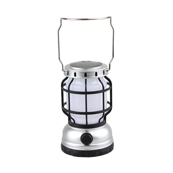 

portable lanterns durable solar tent light camping emergency lamp lighting tool