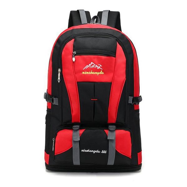 

backpack 80l climbing bag 2021 3-color oxford cloth material waterproof outdoor sports travel large capacity hiking db38