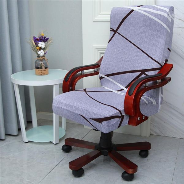 

chair covers office stretch spandex anti-dirty computer seat cover removable slipcovers for armrest swivel
