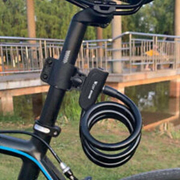 

bike locks 120cm cable lock super anti-theft for bicycle steel mtb core electric durable gates motorcycle e4v9