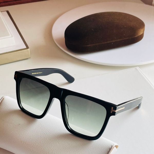 

2021 classic luxury sunglasses ft0896 fashion mens womens frameless square glasses super light business style multi coloranti-uv with origin, White;black