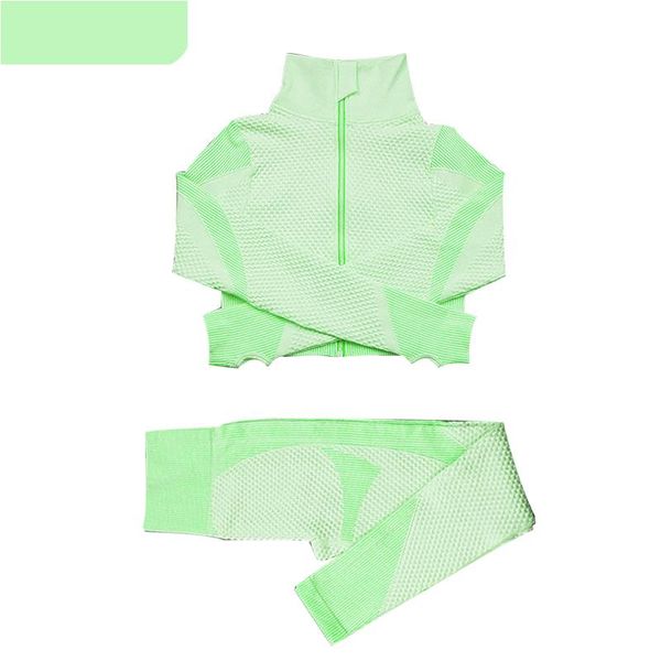 

hats, scarves & gloves sets 2/3pcs yoga set seamless women sportswear suit fitness clothing female gym suits workout running clothes, Blue;gray