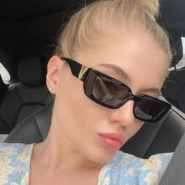 

outdoor eyewear retro sunglasses fashion rectangle glasses ladies square products small frame