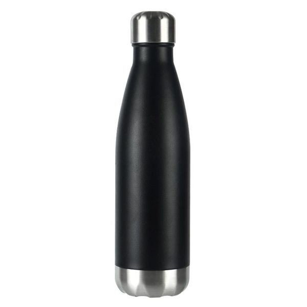 

water bottles 500ml vacuum insulated bottle outdoor sports travel cola-shaped stainless steel heat preservation leakproof hiking tea