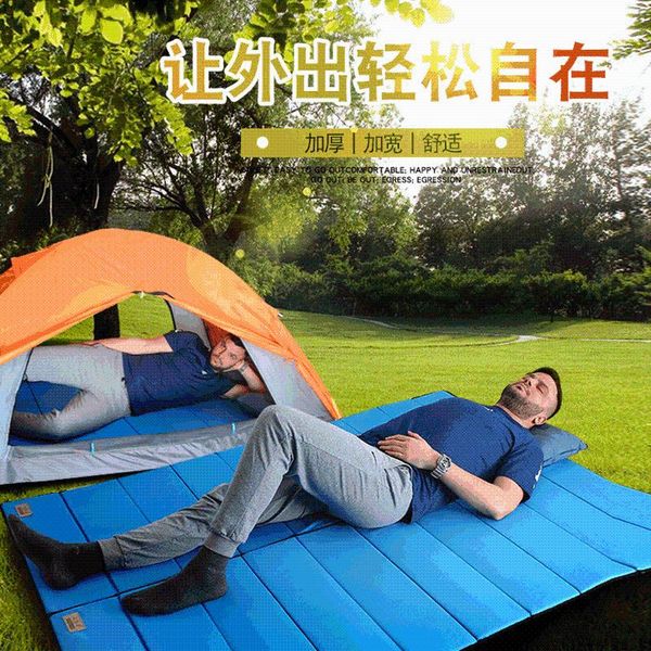 

outdoor pads oxford cloth folding camping tent mat lunch break pad