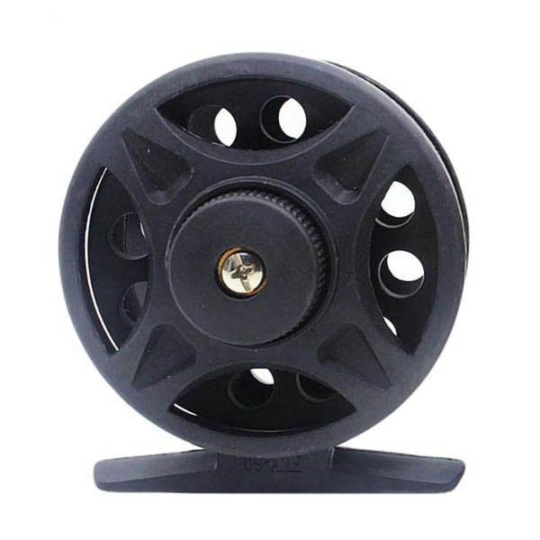 

pc winter fishing plastic ice reel right/left handed raft wheel baitcasting reels