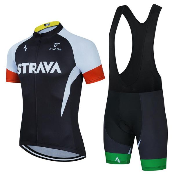 

summer bicycle jersey breathable team cycling clothes quick dry short sleeved riding wear racing sets, Black;blue