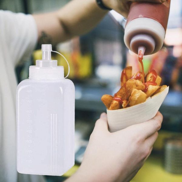 

storage bottles & jars kitchen plastic squeeze sauce bottle large diameter tomato salad household jam