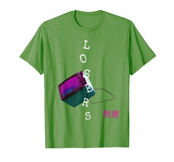 

losers soft grunge t-shirt aesthetic vaporwave, White;black