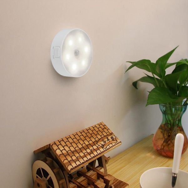 

night lights motion sensor wireless bedroom decor lamp led kitchen cabinet light staircase closet room aisle lighting wall