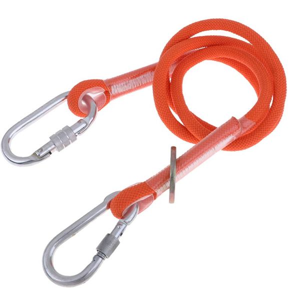 

cords, slings and webbing safety harness fall protection rock climbing rappelling with carabiner