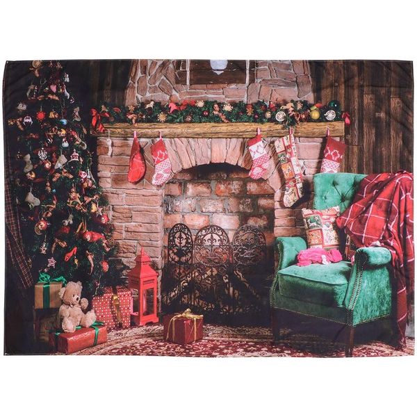 

party decoration 1pc christmas wall tapestry background cloth decorative hanging