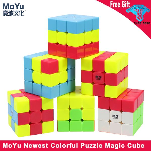 

moyu teaching puzzle series 3x3x3 magic cube 3x3 speed cubes sandwish puzzle cube for children educational toys