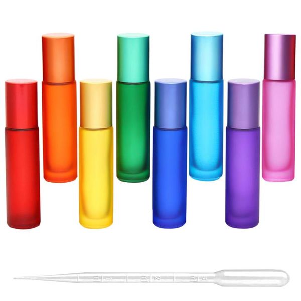 

storage bottles & jars 1 set of roll-on compact glass perfume sub-packing