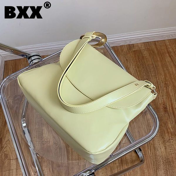 

cross body [bxx] simple solid color pu leather bags for women 2021 summer shoulder bag trending luxury ladies travel hand hs305