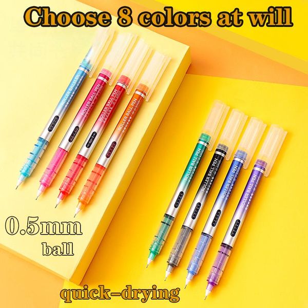 

gel pens 8 color colored sets student brand stationery wholesale gifts for business customers office items and k