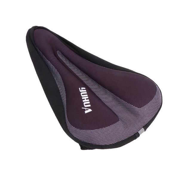 

bike saddles 3d saddle cover seat comfortable sponge cushion with 1pc random color waterproof