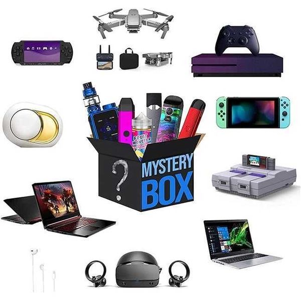 

lucky box boxes mystery box electronic equipment can be opened the latest mobile phones drone smart watches air purifiers etc863