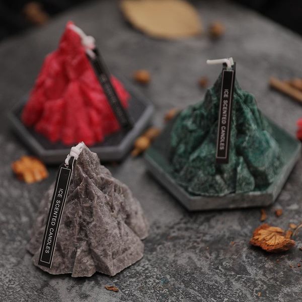 

iceberg scented candles home decoration decorative aromatic marble candle gift crafts