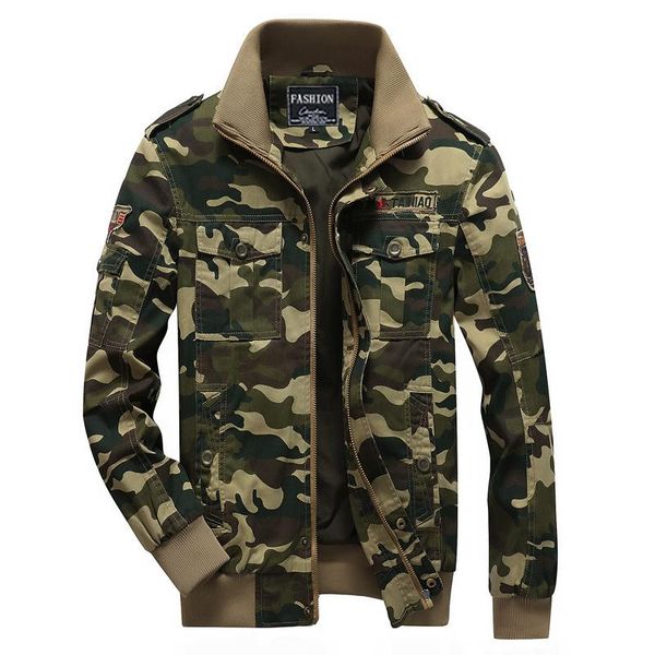 

men's jackets jacket cotton multi-pocket camouflage, Black;brown