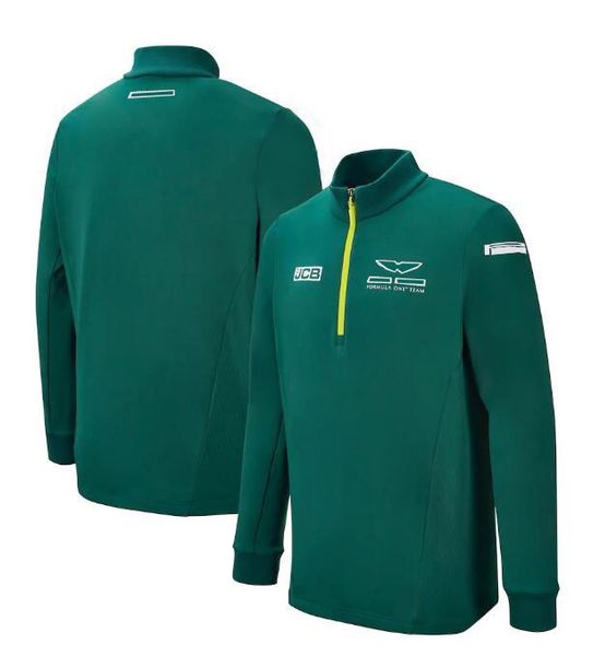 

f12021 racing suit half zipper jacket, outdoor riding windproof sweater with the same style customization