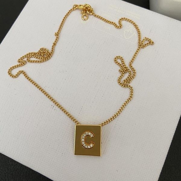 

pendant necklaces diamond-encrusted block necklace fashion design, Silver