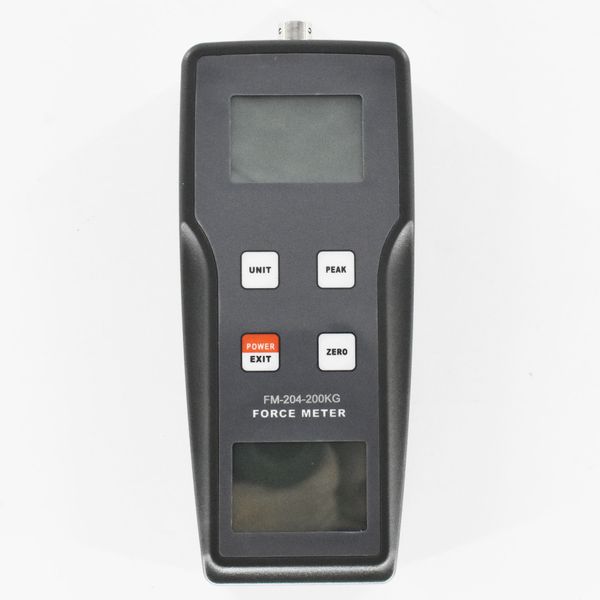 Calibre de força digital Push Tension Medidor Force Tester FM-204-200K usado em eletrônica, construindo hardware, têxteis, autopeças n, kg,