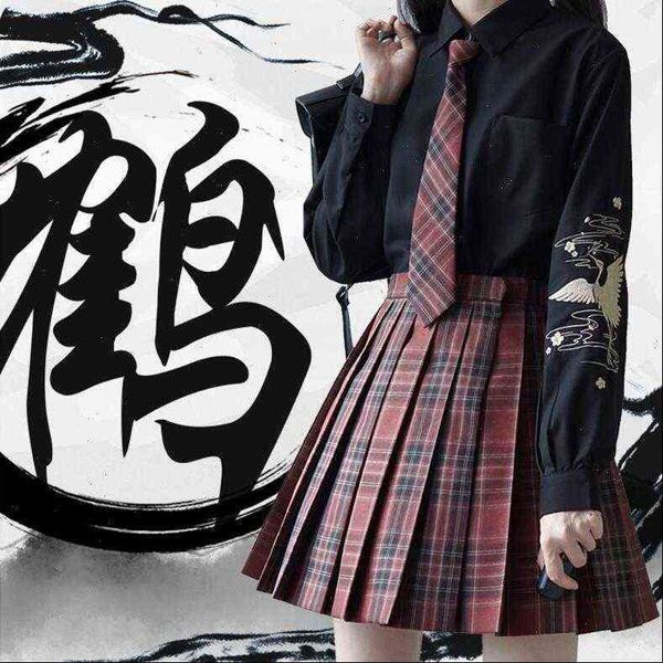 

autumn white black gothic women shirt blusas korean harajuku vintage long sleeve plus size punk cosplay