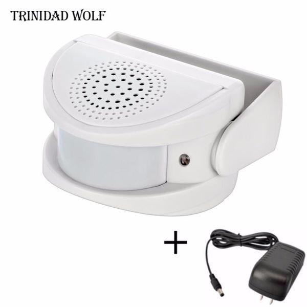 

alarm systems trinidad wolf welcome device shop store home chime wireless infrared ir motion sensor door bell entry doorbell