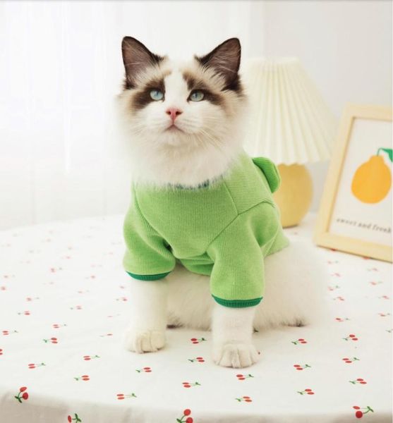 

cat clothes small cats vest casual warm kitten shirt coat costumes