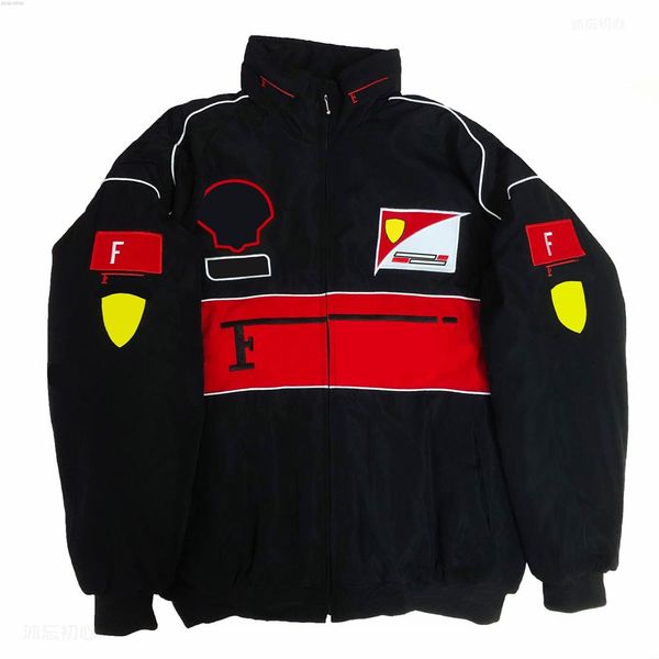 

f1 jacket 2021 new product casual racing suit sweater formula one windproof warmth and wewh, Black;brown