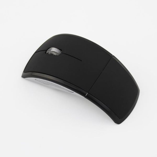 

2.4g wireless foldable mouse slim portable 1200 dpi folding mause mini optical arc travel computer mice for lappc