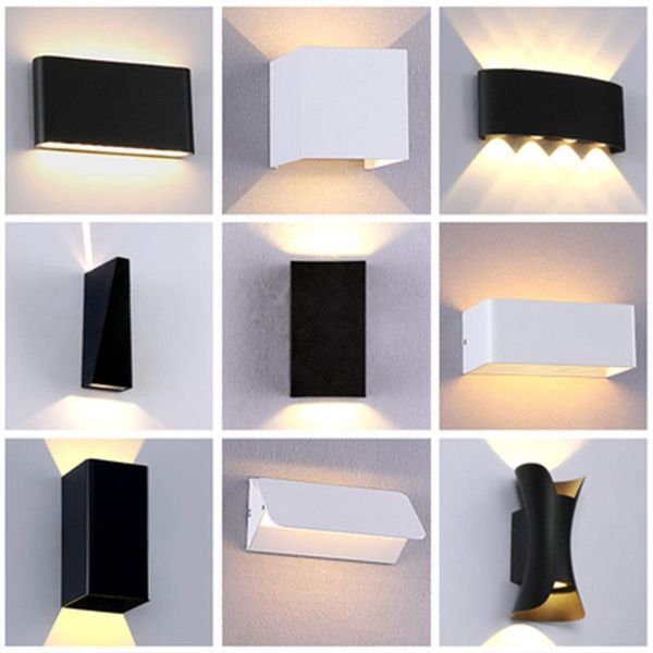 

wall lamp modern led wood industrial decor lights cabecero de cama living room bedroom